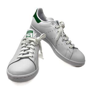 Adidas Originals Stan Smith White Green Mens Casual Sneakers AQ4775 SIZE 8.5